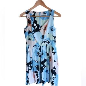 Calvin Klein spring floral dress Cottage Core Feminine Romantic Womens Size 6